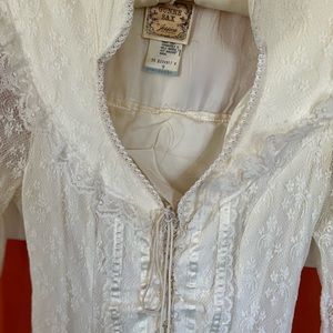1970’s Gunne Sax Lace gown  *SOLD*